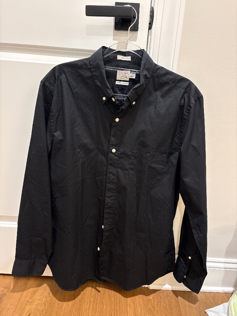 Secret Wash cotton poplin shirt